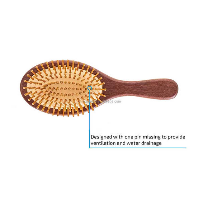 Red Sandalwood Hair Comb