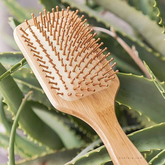 Anti-Frizz Bamboo Hair Brush