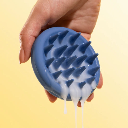 Full silicon scalp massager